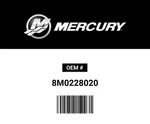8M0228020 Mercury Lower Unit Gear Housing Assembly Silver Standard Long 1.75. Fixed Price $9999.00.
