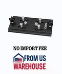 Traxstech Rod Holder Adapter Plate Black Marine Track Mount. Fixed Price $30.50.