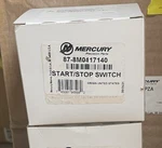 Mercury Start/stop Switch -8M0117140. Fixed Price $135.00.