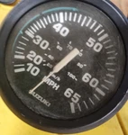 Suzuki Outboard Parts 4 Speedometer - Black 65 Mph Works Case Cracked. Fixed Price $40.63.