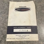 Mercury 27-39402 Gasket Nos. Fixed Price $18.00.