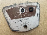 Omc 377192 303796 Evinrude Johnson Face Plate Control Panel. Fixed Price $24.95.