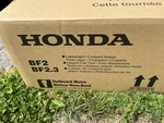 Honda Hp 15" 4-STROKE Portable Outboard Motor (s-type / BF2.3DHSCH). Fixed Price $825.00.