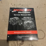 Used Mercury Mercruiser Service Manual #30 496 CID/8.1L 90-863161020. Fixed Price $20.00.