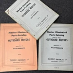 Gale Outboards Parts CATALOG3-60HP 1961 1962 1973 Gse 101-161 112-163 105-162. Fixed Price $30.00.