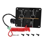Dual Twin Ignition Kill Switch W/ Keys For Yamaha Outboard 6K1-82570-11-00. Fixed Price $65.99.