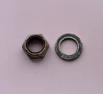 Pre-owned 1995 Mercury Force 50 Hp Flywheel Nut & Washer Set. Fixed Price $15.00.