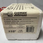 New *sealed* Champion Evinrude Johnson 24 Pack Copper Spark Plugs 932S D103. Fixed Price $54.93.