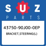 43750-90J00-0EP Suzuki Bracket,steering(l) 4375090J000EP, New Genuine Oem Part. Fixed Price $912.14.