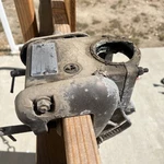 Montgomery Ward Sea King 5HP Model Stern Transom Brackets. Fixed Price $25.00.