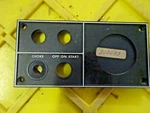 1960'S Johnson Ignition Switch Choke Dash Plate Panel Outboard Motor 312693. Fixed Price $39.99.