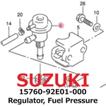 New Suzuki Genuine Regulator, Fuel Pressure 15760-92E01-000. Fixed Price $209.99.