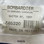 Genuine (oem) Omc/ 585220 Temperature Switch Assy New/old Stock. Fixed Price $80.74.