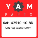 6AH-42510-10-8D Yamaha Steering Bracket Assy 6AH42510108D, New Genuine Oem Part. Fixed Price $1007.99.