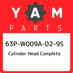63P-W009A-02-9S Yamaha Cylinder Head Complete 63PW009A029S, New Genuine Oem Part. Fixed Price $4984.61.