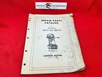 2-10-59 Johnson Repair Parts Catalog 376054 Models QD-14 & QDL-14 Sea-horse 1953. Fixed Price $19.99.