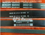 New Oem Mercury 3.0L Optimax/ Proxs/ Flywheel Belt - Part# 828507Q5. Fixed Price $52.49.
