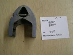318817 318818 Johnson Evinrude 15HP Mount Bracket Port Starboard Omc 1974-76 T63. Fixed Price $24.99.