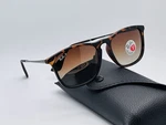 Ray-ban RB4187 Chris 54MM Polarized Sunglasses Tortoise/ Brown Gradient Lens. Fixed Price $35.99.