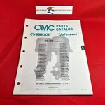 1989 Omc 20 25 Models Parts Catalog 432219 Manual Final Ed Evinrude Johnson. Fixed Price $14.99.