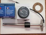 Fuel Tank Gauge Meter Sender 7-1/2" Stainless Wema Kus Upfr-bb Black Gas 7.5. Fixed Price $79.68.