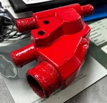 Oem Volvo Penta Thermostat Housing Part Number 3863086. Fixed Price $90.00.
