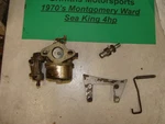 1970'S Montgomery Ward Gale Sea King 4HP Outboard Carburetor. Fixed Price $74.00.