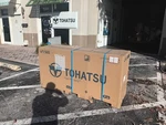 New Tohatsu MFS60 Outboard Motor 20IN Shaft. Fixed Price $7100.00.