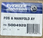 New Evinrude/johnson Oil Injector & Manifold Assembly 5004920. Fixed Price $349.99.