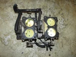 Johnson 115HP Stroke Outboard Carburetor Set (335829). Fixed Price $200.00.