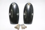 Set Of - 2001 2012 Suzuki DF140 Black Lower Engine Mount Covers W/ Bolts. Fixed Price $20.00.