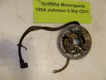 1954 Johnson Sea-horse 5.5HP CD-11 Outboard Motor Stator Plate Armature Ignition. Fixed Price $65.00.