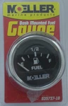Moeller 035727-10 In Dash Fuel Tank Gauge Chrome Bezel. Fixed Price $46.40.