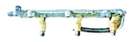 Yamaha F225TXRB 225HP Outboard Delivery Pipe 69J-13160-00-00 And Injectors. Fixed Price $25.00.