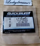 Mercury Marine Pin-cross, 17-85093 17-8M0020999. Fixed Price $15.50.