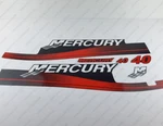 Mercury 40 Hp Stroke Cylinders Electric 1998-2006 Oil-window Outboard Decals. Fixed Price $50.66.