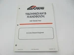806536970 1997 Mercruiser In-line Diesel Engines Technicians Handbook Manual. Fixed Price $17.50.