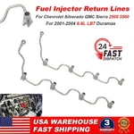 2PCS Fuel Injector Return Lines For 2001-04 Chevy Gmc 2500/3500 6.6L LB7 Duramax. Fixed Price $84.54.
