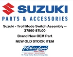New Suzuki Troll Mode Switch Assy 37860-87L00 (made In Japan). Fixed Price $69.50.