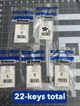 New 5-PACK Lot (22 Flywheel Keys) Stens 445-237 Tecumseh 611004 Lawn Mower. Fixed Price $30.45.