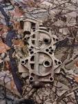 306159 Cylinder Head With Thermostat Housing 1962 Johnson / Evinrude 10HP. Fixed Price $25.00.