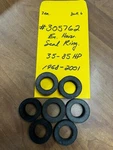 Nos Oem Omc Evinrude Johnson Exhaust House. Seal Ring 305762 35-85HP 1968-2001. Fixed Price $15.00.