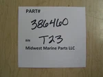Used Johnson Evinrude 15 Hp Complete Cylinder & Crankcase 386460, 0386460 T23. Fixed Price $175.00.