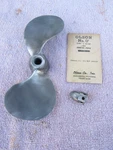 Johnson Antique Outboard Motor Propeller 2.5HP 1939-40 HD-39 HD-10 HS-39. Fixed Price $24.95.