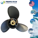 10 3/8X13 Tooth Aluminum Propeller 48-19640A40 For Mercury 9.9/15/18/20/25HP. Fixed Price $55.41.