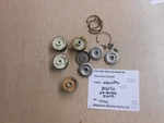30646, 53-26406, 30648 Mercury 60S Model 6HP Outboard Rubber Mounts T94. Fixed Price $30.00.
