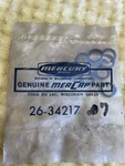 Mercury Quicksilver Oem 26-34217 O-ring Pack Of. Fixed Price $8.00.