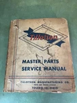 Early Tillotson Carburetor Service Manual 1950'S Lawn Mower & Outboard Engines. Fixed Price $75.00.