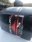 Mercury Late Model 125HP Cowling Hood Cover #87. Fixed Price $100.00.