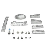 Mercury 8M0116590 Aluminum Anode Kit For L6 350-400HP Verado Outboards. Fixed Price $153.32.